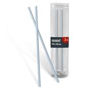 HELPMATE - Barra roscada M10 x 330 mm de acero galvanizado - 2 uds.
