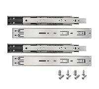 HELPMATE guías de cajón softclose extracción total 300 mm 2 pares set de 4 guías de bolas guía de extracción sistema de guías