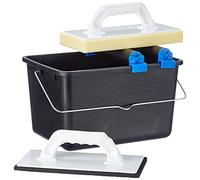 Helpmate - Juego 5 uds. Limpieza Azulejos - Cubo 12 L con Rodillo