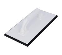 HELPMATE Tabla de rallador de plástico, 280 x 140 mm, 8 mm, caucho celular negro, fabricado en Alemania