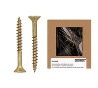 HELPMATE - Tornillos para madera - cabeza avellanada 4,0 x 35 mm - 250 uds.