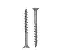 HELPMATE - Tornillos universales de cabeza avellanada 4,0x40 acero inoxidable A2-450 tornillos para madera con cabeza en T y rosca parcial
