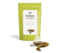 HELPS INFUSIONES - Infusión Detox De Albahaca y Jengibre. Infusión Ayurvédica Depurativa. Helps Detox. Bolsa de 15 Pirámides.