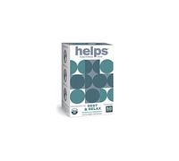 HELPS INFUSIONES - Infusión Relajante Con Melisa, Pasiflora Y Stevia. Te Relax Que Combate La Ansiedad Para Descansar Mejor. Helps Relax. Caja De 16 Bolsitas.