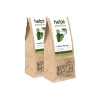 HELPS INFUSIONES - Infusión Relajante De Tila, Melisa Y Azahar A Granel. Tisana Relax. Bolsa A Granel De 50 Gramos. Pack de 2.