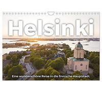 Helsinki - Eine wunderschöne Reise in die finnische Hauptstadt. (Wandkalender 2026 DIN A4 quer), CALVENDO Monatskalender: Entdecken Sie eine außergewöhnliche Entdeckungsreise nach Helsinki.