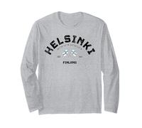 Helsinki Finlandia Helsinki Amigo Viaje a casa Helsinki Finlandia Manga Larga