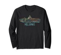 Helsinki Finlandia - Recuerdo de Viaje de Ciudad histórica Manga Larga
