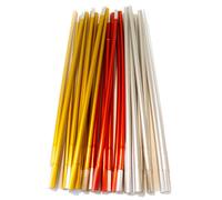 Helsport Pole DAC FL 265cm, 45cm segment, dia 9,6, varilla de tienda de campaña Onesize Multi