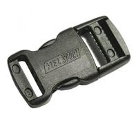 Helsport Quick release buckle 25mm, 2 uds, hebilla 25mm Black