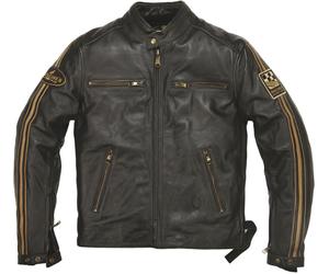 Helstons Ace Oldies Chaqueta de cuero, negro, tamaño S para Hombres