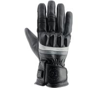 Helstons Bora Guantes de moto calefactables, negro-gris-blanco, tamaño 4XL para Hombres