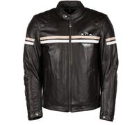 Helstons Chevy Buffalo Chaqueta de cuero para motocicleta, marrón, tamaño S para Hombres