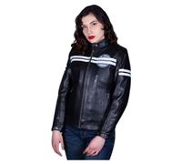 helstons Chica Mujer chaqueta de cuero Negro L mujeres