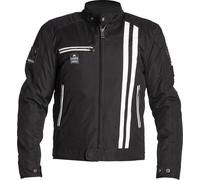 Helstons Cobra Chaqueta textil para motocicletas, negro, Talla 4XL