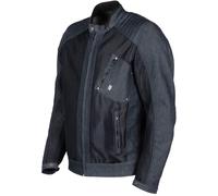 Helstons Colt Air Denim Chaqueta textil para motocicleta, azul, tamaño M para Hombres