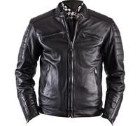 Helstons Cruiser Rag Chaqueta de cuero, negro, Talla XXL