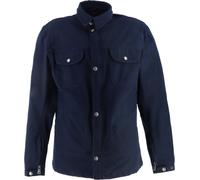 Helstons Detroit Camisa de moto, azul oscuro, Talla S
