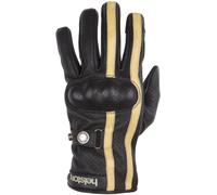 Helstons Eagle Air Guantes de moto, negro-beige, tamaño M L para Hombres