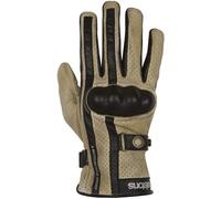 Helstons Eagle Guantes de motocicleta perforados, beige, tamaño 4XL para Hombres