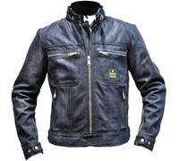 Helstons Genesis Air Chaqueta textil para motocicleta, Azul, Talla S