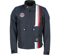 Helstons Hamilton Chaqueta textil de motocicleta, Azul, Talla S