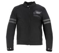 helstons Jake Speed CHAQ. TELA NEGRA/GRIS chaqueta de tela Negro/Gris 3XL 3XL