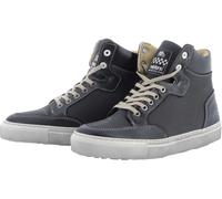 Helstons Kobe Zapatos de motocicleta, negro-gris, tamaño 43 para Hombres