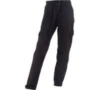 Helstons Laguna Pantalones textiles de motocicleta para mujer, negro, Talla 33