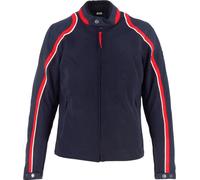 Helstons Phoenix Mesh Chaqueta Textil Moto, Azul/Rojo/Blanco, Talla L