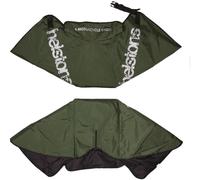 Helstons Pilote Protección contra la lluvia para conductores de scooters, Verde Militar, Talla única
