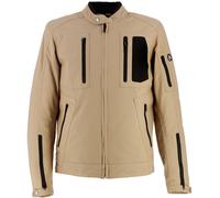 Helstons Puma chaqueta textil impermeable para motocicletas, beige, Talla M