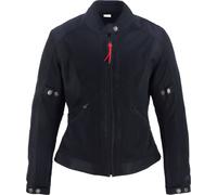 Helstons Stoner Evo Air Mesh Chaqueta textil de moto para mujer, negro, Talla XXL