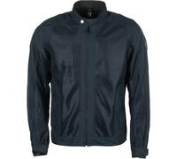 Helstons Stoner Mesh Chaqueta textil de la motocicleta, azul oscuro, Talla S