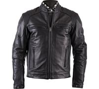 Helstons Trust Chaqueta de cuero moto, negro, Talla L