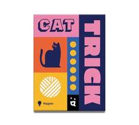 Helvetiq Cat Trick - Juego de Cartas de colección y Pliegues, Gama Easy Go - Formato de Viaje Ultra Compacto - Gatos y Juguetes - Familia y Amigos - 3 a 5 Jugadores - Desde 8 años