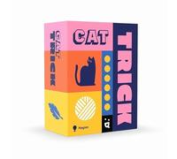 Helvetiq - Cat Trick - Juego de cartas y plegares - Recoge 5 diferentes colores de juguetes para ganar - Se permiten artimañas y golpes de patas - 3 a 5 jugadores - A partir de 8 años