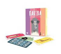Helvetiq Kariba - Juego de cartas de bolsillo en italiano - Estratégico para 2 - 4 jugadores, a partir de 6 años - Los animales más fuertes ahuyentan a los más débiles en un original desafío en la