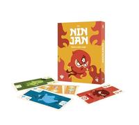 Helvetiq Ninjan, juego de cartas de bolsillo en italiano - Estratégico para 2 - 5 jugadores, a partir de 7 años, Bluffa, engaña y sobrevive con tus movimientos Ninja en partidas rápidas y llenas de