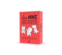 Helvetiq- Qui Mime Suive - Juego de Mime - Juego de ambiente - Todos Juegan al mismo tiempo - en Familia - Entre amigos - Entre compañeros de trabajo - Locos Risos garantizados - 4 a 10 jugadores de 8