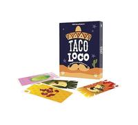 Helvetiq Taco Loco, juego de cartas de bolsillo en italiano - frenético para 2 - 5 jugadores, a partir de 7 años, desafío de reflejos y rapidez para preparar tacos perfectos antes de los oponentes