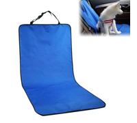 Helweet Fundas Asientos Coche Perros, Funda Coche Perro, Cubierta de Asiento para Perros, Protector de Tapicería para Perros, Evita Que el Sillín se Ensucie, Material Impermeable, Azul