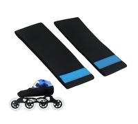 Helweet Fundas Cubre Patines, Cubrebotas para Patines, Cubrepatines, Cubiertas para Patinaje, Cubrezapatos Antiarañazos para Zapatillas, Zapatos Planos Y Zapatos De Suela Blanda