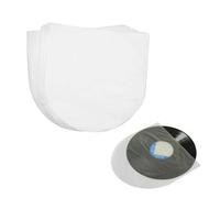 Helweet Fundas Interiores para Discos de Vinilo, Fundas Interiores Vinilos LP, Fundas Discos Vinilo, Fundas para Vinilo Discos LP, Fundas Protectoras Vinilos, Semitransparentes, 12 Pulgadas, 50 Pack