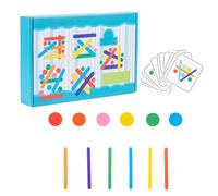 Helweet Juguetes Montessori, Juegos Educativos Niños, Madera Juguetes niños, Juguete Montessori Madera, Juego de Clasificar Colores, Juguete Montessori de Made