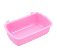 HELYZQ Plato de alimentación pequeño para mascotas, cuenco de comida con ganchos, taza, jaula de pájaros, cuenco de agua para pájaros, hámster, cachorro, rabino