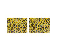 Hem 2 Manteles individuales Monster 30x40 cm Ochre yellow-grey-black