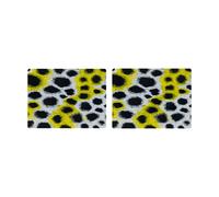 Hem 2 Manteles individuales Monster 30x40 cm White-yellow-black