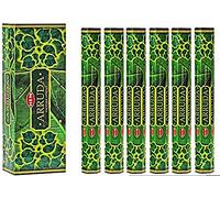 Hem 6 Pack 20 Stick Arruda - Caja de 6 tubos de varilla - Hem incienso