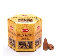HEM Conos de Incienso de reflujo, 20 aromaterapia, Larga duración de 40 Minutos (Cono único), para SPA, Yoga, Reiki, meditación, curación, relajación y Fragancia del hogar